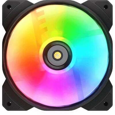 Ventilateur Cougar MHP120 ARGB - Refroidisseur d'air pour PC - Noir/Blanc - 12cm - 600-2000 RPM - Publicité Ventilateur Cougar MHP120 ARGB - Refroidisseur d'air pour PC - Noir/Blanc - 12cm - 600-2000 RPM - Publicité