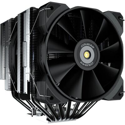 Enfriador de CPU de doble torre Cougar FZA135 - Negro Enfriador de CPU de doble torre Cougar FZA135 - Negro