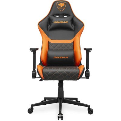 COUGAR Armor One V2 Párnázott játék szék - Fekete, Narancs COUGAR Armor One V2 Párnázott játék szék - Fekete, Narancs