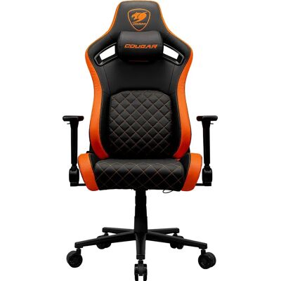 Sedia da gaming COUGAR CGR-DFL - Supporto avanzato, nero/arancione Sedia da gaming COUGAR CGR-DFL - Supporto avanzato, nero/arancione