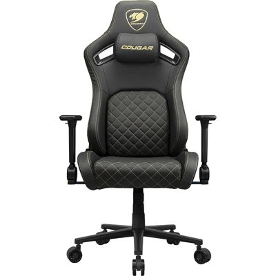 COUGAR - Defensor Gold - Noir - Chaise gaming PC COUGAR - Defensor Gold - Noir - Chaise gaming PC