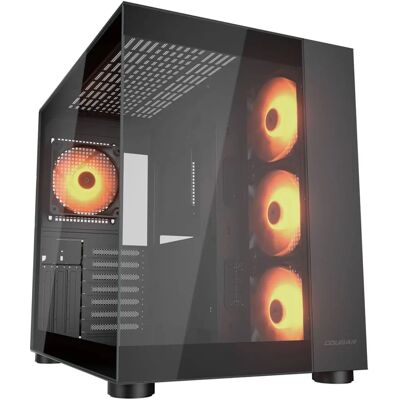 Cougar Gaming 385KA10.0001 Computer Behuizing - Midi Tower Zwart Cougar Gaming 385KA10.0001 Computer Behuizing - Midi Tower Zwart