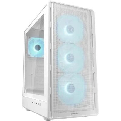 COUGAR CGR-2GA5W-P - Wit Gaming PC-behuizing Mid-tower COUGAR CGR-2GA5W-P - Wit Gaming PC-behuizing Mid-tower
