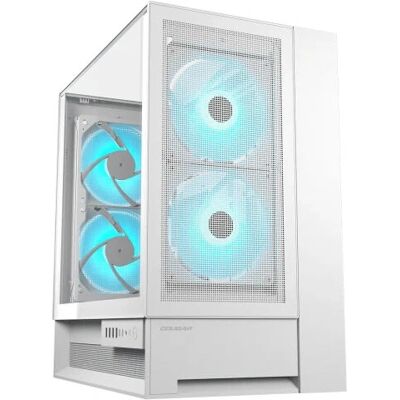COUGAR CGR-2WA3W-RGB - COUGAR Wit PC-behuizing met RGB Mid Tower COUGAR CGR-2WA3W-RGB - COUGAR Wit PC-behuizing met RGB Mid Tower