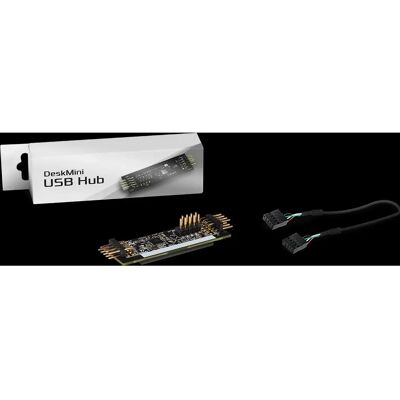 Hub USB Asrock DeskMini - Scudo I/O - Nero - Compatibile con DeskMini 110, 310, A300, H470, X300 Hub USB Asrock DeskMini - Scudo I/O - Nero - Compatibile con DeskMini 110, 310, A300, H470, X300