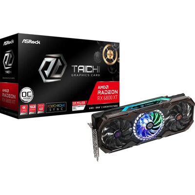 ASRock Radeon RX 6800 XT Taichi 16GB GDDR6 - Grafikkarte ASRock Radeon RX 6800 XT Taichi 16GB GDDR6 - Grafikkarte