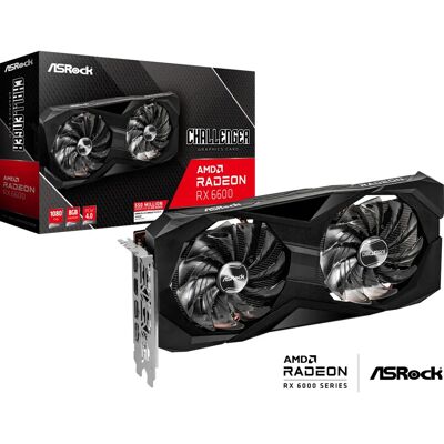 ASRock Radeon RX 6600 - Challenger D 8GB - Publicité ASRock Radeon RX 6600 - Challenger D 8GB - Publicité
