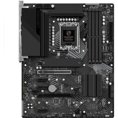 Asrock Z790 PG Lightning - Placa-mãe Z790 - Preta Asrock Z790 PG Lightning - Placa-mãe Z790 - Preta