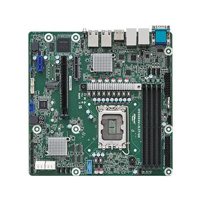 Moderkort ASRock W680D4U-2L2T/G5 - Intel W680, DDR5, Micro ATX Moderkort ASRock W680D4U-2L2T/G5 - Intel W680, DDR5, Micro ATX