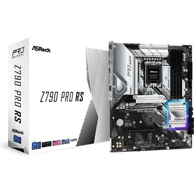 Asrock Z790 Pro RS WIFI Motherboard - Unterstützt DDR5, PCIe 5.0, Wi-Fi 6E Asrock Z790 Pro RS WIFI Motherboard - Unterstützt DDR5, PCIe 5.0, Wi-Fi 6E