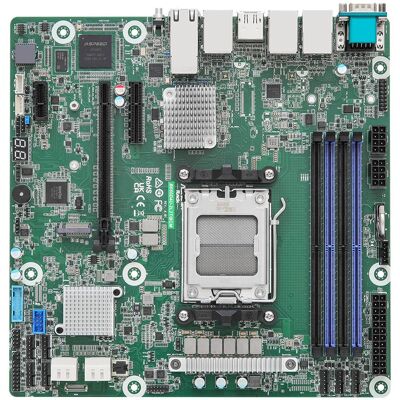 ASRock B650D4U-2L2T/BCM - Carte mère - AMD B650 - Socket AM5 - Micro ATX ASRock B650D4U-2L2T/BCM - Carte mère - AMD B650 - Socket AM5 - Micro ATX