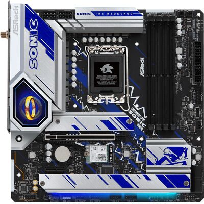ASRock B760M PG SONIC WIFI - Carte mère Intel LGA 1700 ASRock B760M PG SONIC WIFI - Carte mère Intel LGA 1700