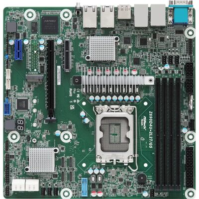 Moderkort ASRock Z690D4U-2L2T/G5 - Stöder DDR5, 10Gb Ethernet, LGA 1700 Moderkort ASRock Z690D4U-2L2T/G5 - Stöder DDR5, 10Gb Ethernet, LGA 1700