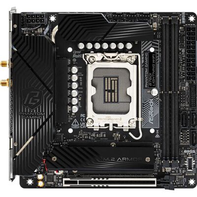 Asrock Phantom Gaming B760i Lightning Wifi - Carte mère - Mini Itx Asrock Phantom Gaming B760i Lightning Wifi - Carte mère - Mini Itx