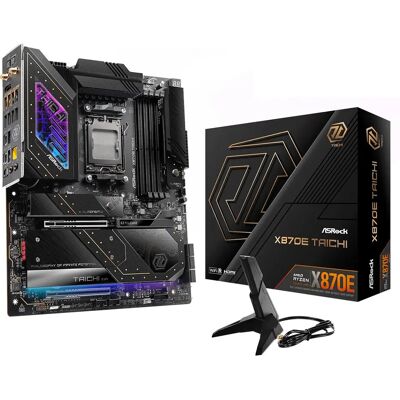 Placa-mãe ASRock X870E Taichi - DDR5, ATX, Wi-Fi 6, AMD X870E Placa-mãe ASRock X870E Taichi - DDR5, ATX, Wi-Fi 6, AMD X870E