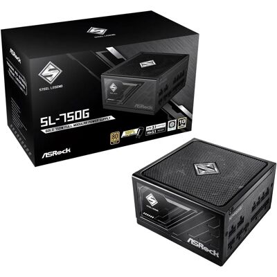 Asrock Virtalähde CL-750G - 750W, 80 Plus Gold, Musta Asrock Virtalähde CL-750G - 750W, 80 Plus Gold, Musta