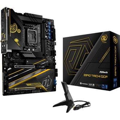 Carte mère ASRock Z890 Taichi OCF - DDR5, PCIe 5.0, Wi-Fi 7 Carte mère ASRock Z890 Taichi OCF - DDR5, PCIe 5.0, Wi-Fi 7
