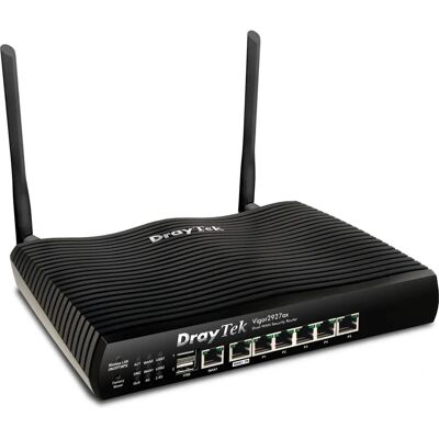 DrayTek Vigor 2927ax Wireless Router - AX3000, Dual-WAN, Gigabit DrayTek Vigor 2927ax Wireless Router - AX3000, Dual-WAN, Gigabit