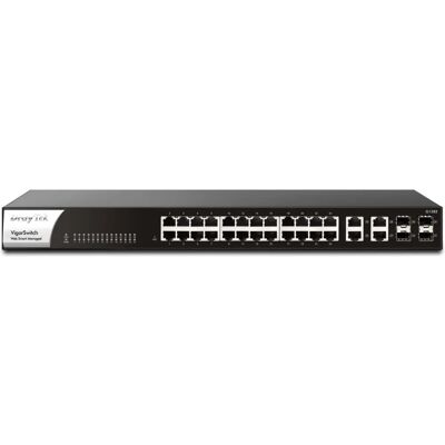 DrayTek G1282 Managed Gigabit Ethernet - Switch DrayTek G1282 Managed Gigabit Ethernet - Switch