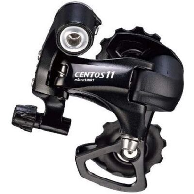 microSHIFT Centos 11 R58S 11-girs bakgir - Svart - Kort kjedearm microSHIFT Centos 11 R58S 11-girs bakgir - Svart - Kort kjedearm