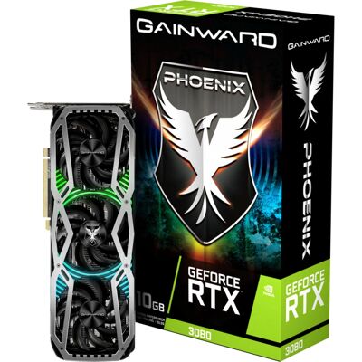 Gainward GeForce RTX 3080 Phoenix - Carte Graphique 10GB GDDR6X Gainward GeForce RTX 3080 Phoenix - Carte Graphique 10GB GDDR6X