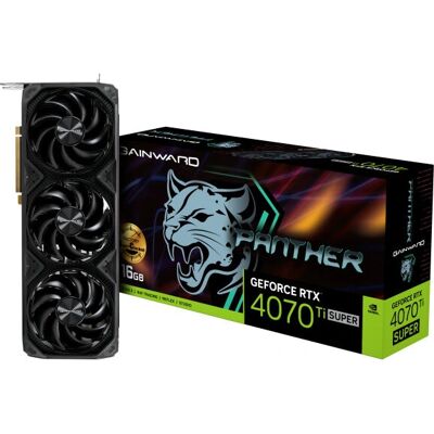 Gainward RTX4070 Ti Super Panther OC - 16 GB GDDR6X - Grafická karta Gainward RTX4070 Ti Super Panther OC - 16 GB GDDR6X - Grafická karta