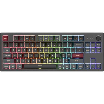 Montech MKey TKL Gaming Toetsenbord - Gateron G Pro Bruin - Zwart Montech MKey TKL Gaming Toetsenbord - Gateron G Pro Bruin - Zwart