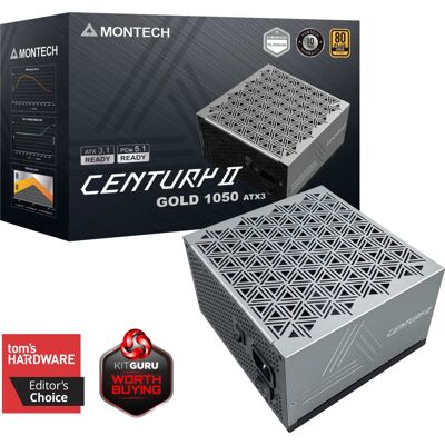 Montech CENTURY II 1050W Power Supply - Power Supply Unit Montech CENTURY II 1050W Power Supply - Power Supply Unit