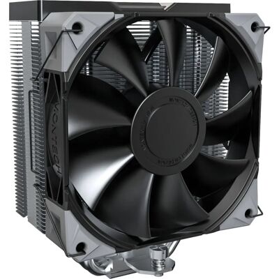Montech NX400 CPU hűtő - Fekete, 4 hőcső, 12cm ventilátor Montech NX400 CPU hűtő - Fekete, 4 hőcső, 12cm ventilátor