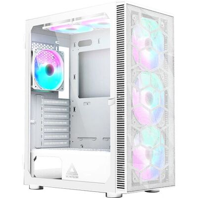 Montech X3 Mesh Micro ATX PC Case - White Montech X3 Mesh Micro ATX PC Case - White
