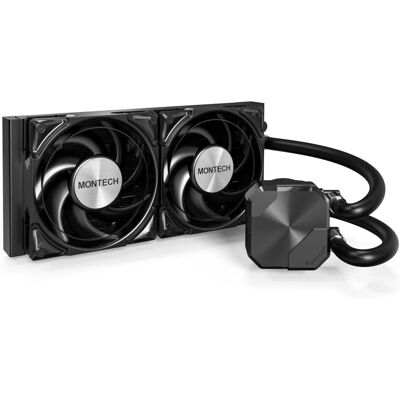 Montech HyperFlow Silent 240 CPU vloeistofkoeler - CPU Liquid Cooler Montech HyperFlow Silent 240 CPU vloeistofkoeler - CPU Liquid Cooler