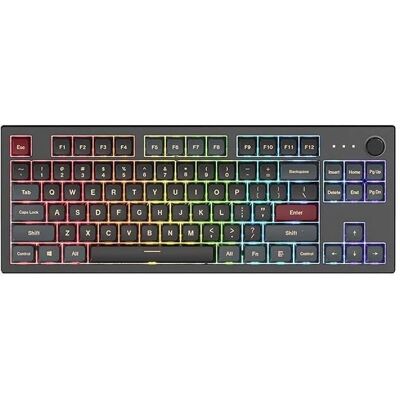 Tastiera Gaming Montech GateronG Pro 2.0 Rosso - Meccanico, US, PBT, RGB Tastiera Gaming Montech GateronG Pro 2.0 Rosso - Meccanico, US, PBT, RGB