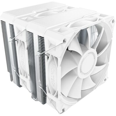 Montech NX600 CPU-hűtő, Fehér, Kétszintes torony Montech NX600 CPU-hűtő, Fehér, Kétszintes torony