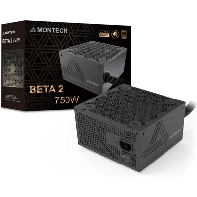 Montech - Beta 2 - 750W - 80+ Bronze - Napájecí zdroj Montech - Beta 2 - 750W - 80+ Bronze - Napájecí zdroj