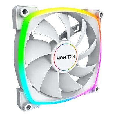 Montech AX140 PWM Számítógép ház ventilátor - Fehér - 14cm Montech AX140 PWM Számítógép ház ventilátor - Fehér - 14cm