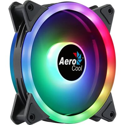 Aerocool Marque Duo 12 Ventilateur d'Ordinateur avec LED RGB - Ventilateur d'Ordinateur Aerocool Marque Duo 12 Ventilateur d'Ordinateur avec LED RGB - Ventilateur d'Ordinateur