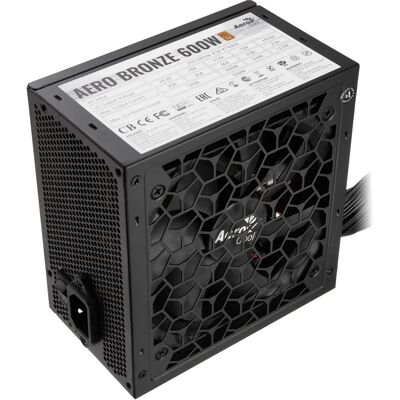 Aerocool Aero Bronze 600W Alimentation - PC Alimentation - Noir Aerocool Aero Bronze 600W Alimentation - PC Alimentation - Noir