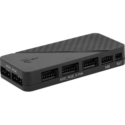 Aerocool H66F Schwarz - USB Hub Aerocool H66F Schwarz - USB Hub