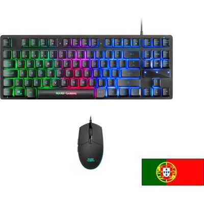 Mars Gaming MCPTKL Clavier + Souris RGB Compacte USB Mars Gaming MCPTKL Clavier + Souris RGB Compacte USB