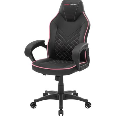 Mars Gaming MGCX ONE Gamingstol - Svart, Lila, Justerbar, Premium Mars Gaming MGCX ONE Gamingstol - Svart, Lila, Justerbar, Premium