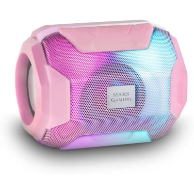 Mars Gaming MSBAXP Roze Draagbare Speaker - Portable Speaker Mars Gaming MSBAXP Roze Draagbare Speaker - Portable Speaker