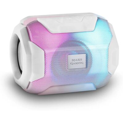 Mars Gaming MSBAXW Bärbar stereohögtalare - 10 W, RGB Mars Gaming MSBAXW Bärbar stereohögtalare - 10 W, RGB