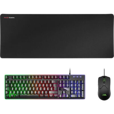 Combo Teclado e Mouse Mars Gaming MCPX - Retroiluminação RGB Combo Teclado e Mouse Mars Gaming MCPX - Retroiluminação RGB