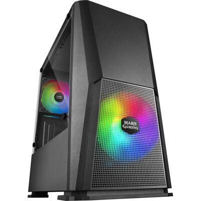 Caja Gaming MCONE Mini Torre RGB - Mars Gaming Caja Gaming MCONE Mini Torre RGB - Mars Gaming