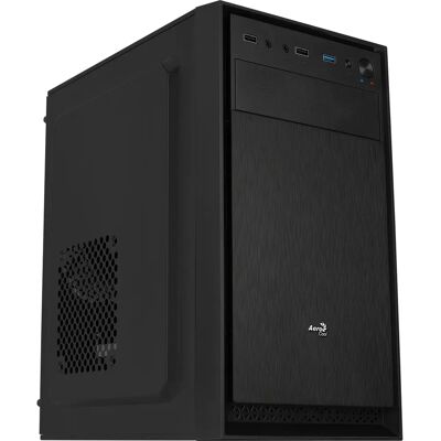 Boîtier PC micro ATX compact Aerocool CS104 - Noir Boîtier PC micro ATX compact Aerocool CS104 - Noir