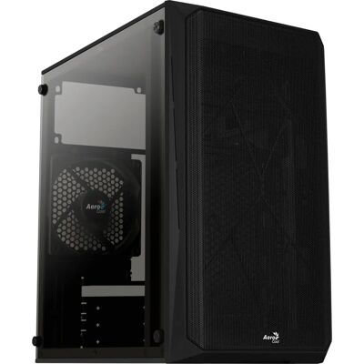 Aerocool CS107V1 Mini Tower Fekete - Számítógép ház Aerocool CS107V1 Mini Tower Fekete - Számítógép ház