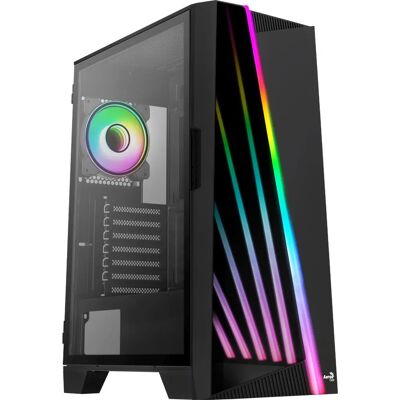 Aerocool Mirage - Boîtier PC MicroATX RGB - Publicité Aerocool Mirage - Boîtier PC MicroATX RGB - Publicité
