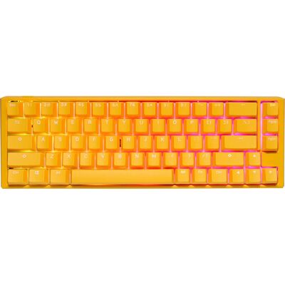Ducky One 3 Gelbe SF Gaming-Tastatur - US, RGB, MX-Clear Ducky One 3 Gelbe SF Gaming-Tastatur - US, RGB, MX-Clear