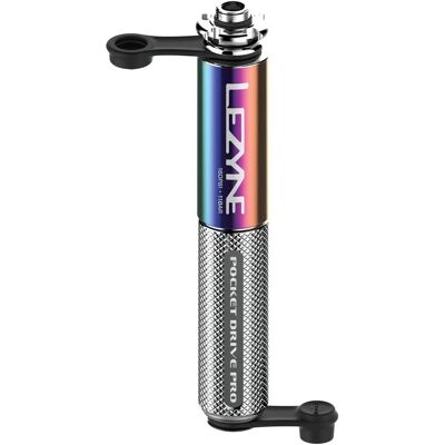 Lezyne Mini Pompe Pro - Argent - Pompe à main - Publicité Lezyne Mini Pompe Pro - Argent - Pompe à main - Publicité