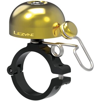 Cloche de vélo Lezyne A1121062 - Laiton Classique - Publicité Cloche de vélo Lezyne A1121062 - Laiton Classique - Publicité